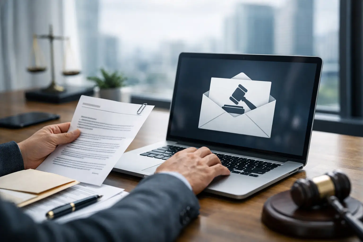 How to Handle Legal Letters Remotely